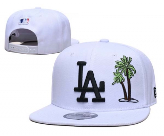 MLB Los Angeles Dodgers New Era White 9FIFTY Snapback Cap 2154