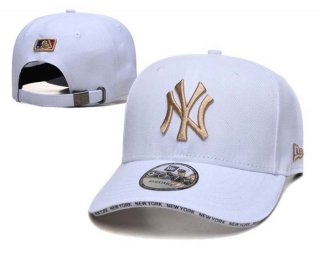 MLB New York Yankees New Era White 9FORTY Adjustable Cap 2146