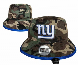Wholesale NFL New York Giants New Era Embroidered Camo Bucket Hats 3004