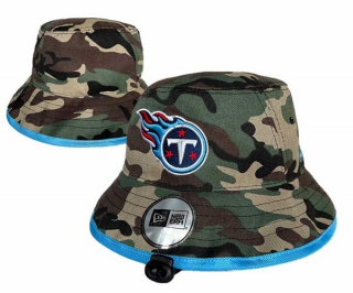 Wholesale NFL Tennessee Titans New Era Embroidered Camo Bucket Hats 3003