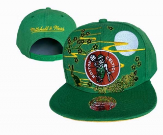 NBA Boston Celtics Mitchell & Ness Chinese New Year Green Adjustable Cap 3022