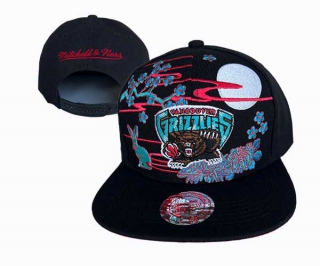 NBA Memphis Grizzlies Mitchell & Ness Chinese New Year Black Adjustable Cap 3011