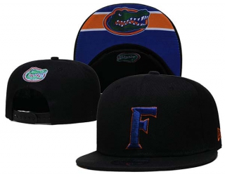 NCAA College Florida Gators New Era Black Snapback Hat 6001