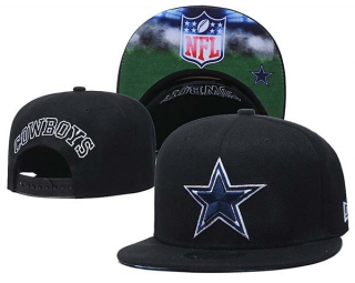 NFL Dallas Cowboys New Era Black 9FIFTY Snapback Hat 6065