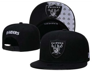 NFL Las Vegas Raiders New Era Black 9FIFTY Snapback Hat 6057