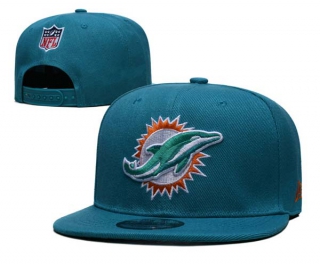 NFL Miami Dolphins New Era Aqua Basic 9FIFTY Snapback Hat 6033