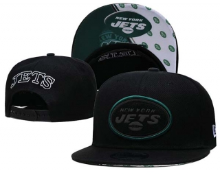 NFL New York Jets New Era Black 9FIFTY Snapback Hat 6013