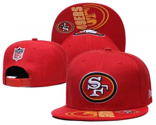 NFL San Francisco 49ers New Era Red 9FIFTY Snapback Hat 6043