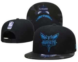 NBA Charlotte Hornets New Era Lifestyle Black Camo 9FIFTY Snapback Hat 6010