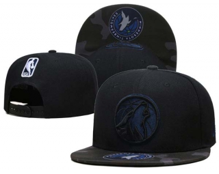NBA Minnesota Timberwolves New Era Lifestyle Black Camo 9FIFTY Snapback Hat 6003