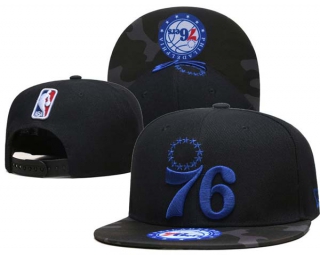 NBA Philadelphia 76ers New Era Lifestyle Black Camo 9FIFTY Snapback Hat 6007