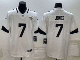 Men's Jacksonville Jaguars #7 Zay Jones White Vapor Untouchable Limited Stitched Jersey