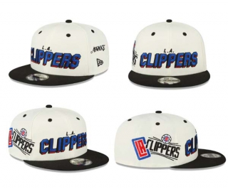NBA Los Angeles Clippers New Era Cream Black Awake NY 9FIFTY Snapback Hat 2010