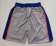 Men's MLB New York Mets Royal Gray Embroidered Shorts (2)