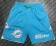 Men's NFL Miami Dolphins Aqua Embroidered Quick Drying Shorts