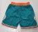 Men's NFL Miami Dolphins Just Don NFL 75th Anniversary Aqua Embroidered Mesh Shorts (2)