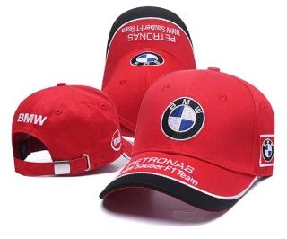 Wholesale Cheap BMW Sauber F1 Team Red Baseball Snapback Cap 8007