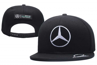 Wholesale Cheap Mercedes-Benz Black Baseball Snapback Cap 8002