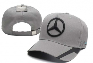 Wholesale Cheap Mercedes-Benz Gray Baseball Snapback Cap 8008