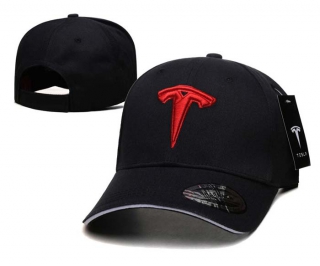 Wholesale Cheap Tesla Black Red Baseball Snapback Cap 8001