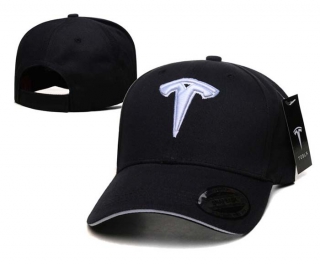 Wholesale Cheap Tesla Black White Baseball Snapback Cap 8002