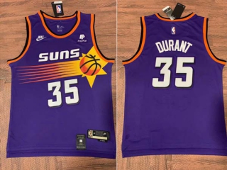 Men's NBA Phoenix Suns Kevin Durant Nike Purple 2022-23 Classic Edition Jerseys