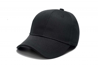 Wholesale Blank Baseball Adjustable Black Hats 7001