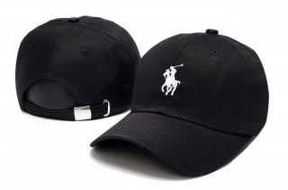Wholesale Polo Baseball Adjustable Black Hats 7001