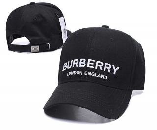 Wholesale Burberry Black Adjustable Embroidered Hats 7001
