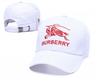 Wholesale Burberry White Adjustable Embroidered Hats 7003