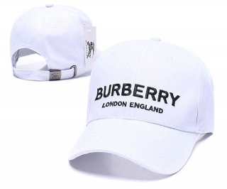 Wholesale Burberry White Adjustable Embroidered Hats 7002