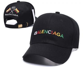 Wholesale Balenciaga Black Adjustable Baseball Hats 7010