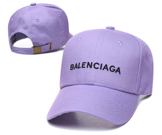 Wholesale Balenciaga Purple Adjustable Baseball Hats 7021