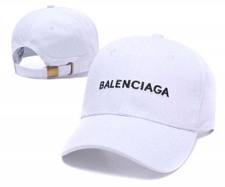 Wholesale Balenciaga White Adjustable Baseball Hats 7026