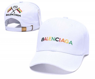 Wholesale Balenciaga White Adjustable Baseball Hats 7028