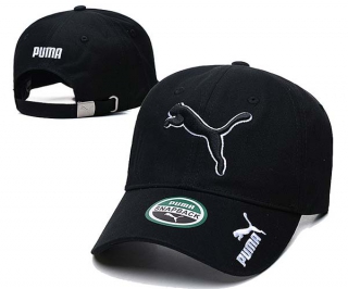 Wholesale Puma Black Adjustable Baseball Hats 7001