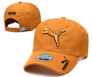 Wholesale Puma Orange Adjustable Baseball Hats 7004
