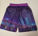 Men's NBA Miami Heat Purple Mesh Pockets Shorts (2)
