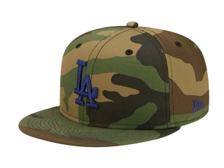 MLB Los Angeles Dodgers New Era Camo 9FIFTY Snapback Hat 2163