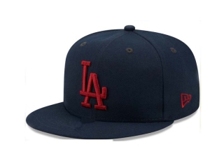 MLB Los Angeles Dodgers New Era Navy Red 9FIFTY Snapback Hat 2168
