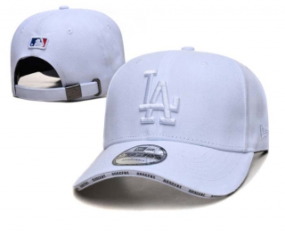 MLB Los Angeles Dodgers New Era White On White 9FORTY Adjustable Hat 2170