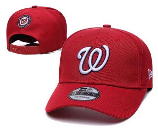MLB Washington Nationals New Era Red 9FIFTY Snapback Hat 2006