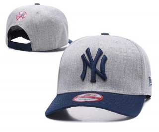 MLB New York Yankees New Era Gray Navy 9FIFTY Snapback Hat 2155
