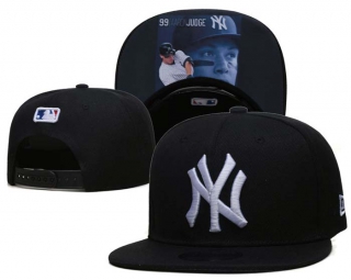 MLB New York Yankees New Era Aaron Judge Black White 9FIFTY Snapback Hat 2165