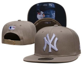 MLB New York Yankees New Era Aaron Judge Khaki White 9FIFTY Snapback Hat 2166