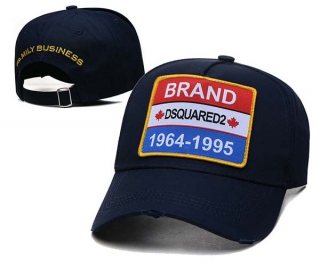 Wholesale Dsquared2 Patch Navy Baseball Adjustable Cap 7038