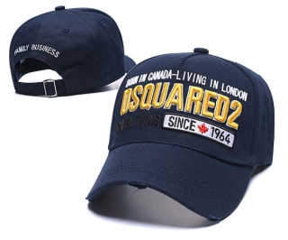 Wholesale Dsquared2 Patch Navy Baseball Adjustable Cap 7044