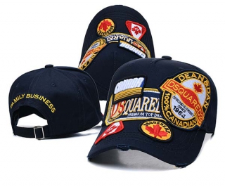 Wholesale Dsquared2 Patch Navy Baseball Adjustable Cap 7048