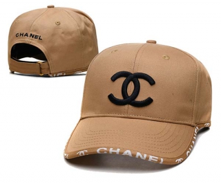 Wholesale Chanel Khaki Baseball Adjustable Hat 7028