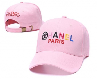 Wholesale Chanel Pink Baseball Adjustable Hat 7030
